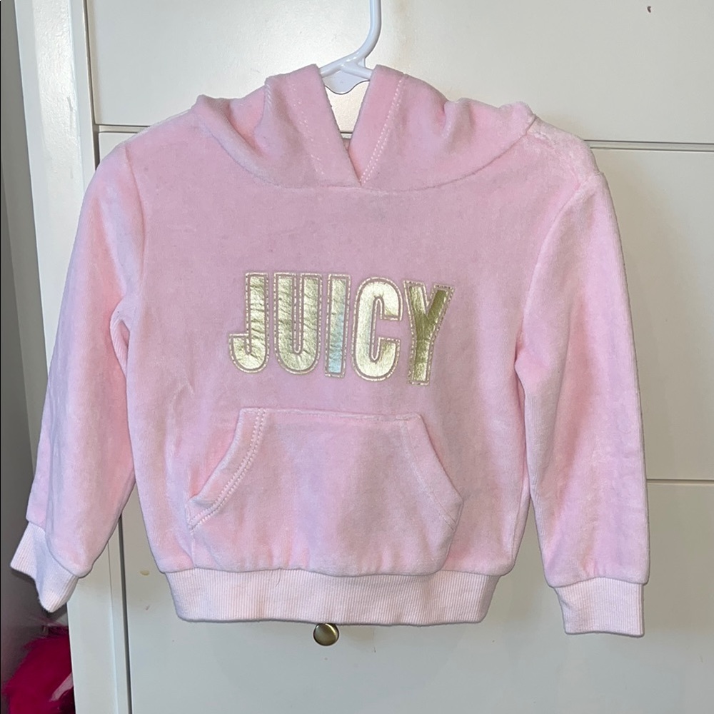 Juicy Couture Pink Kids Hoodie